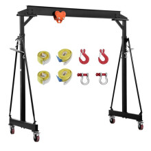 Kohdemobiili 2267,96 kg-Duoku-Säädettävä rakenne korkeudelle 2550 - 3750 mm, varastoihin, varustettu jarrullisilla pyörillä.