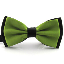 Herrflugor i satin, förknutna, 10 st