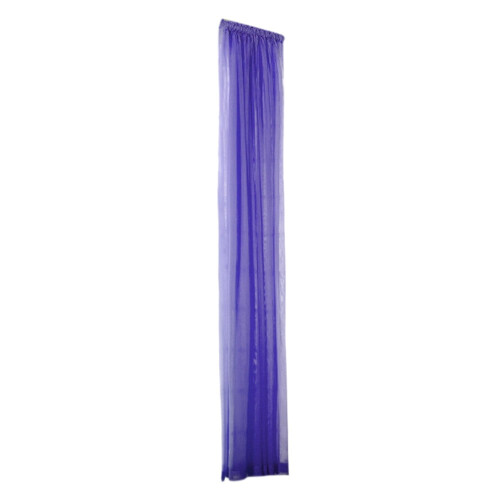 Solid Color Sheer Curtains Beige Grey Purple Pink 31.5 x 79