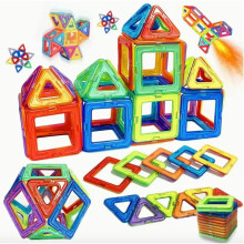 Magnetic Tiles Set STEM Toy 30 pcs for Ages 3+