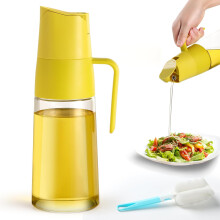 Öldosierer Spender für Olivenöl Essig Glas 600 ml Flasche Zerstäuber — ölspender, essig sprüher, glasflasche