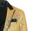 Herenblazer met 3D-paillettenprint, formele jas 6