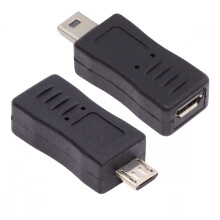 Adaptador USB 2.0 Mini-Macho a Micro-Hembra (2 unidades)