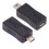 USB2.0 Mini-uros - mikro-naaras -sovitin, 2 kpl 1