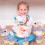 Two The Moon Birthday Cupcake Toppers Pink Planet Rocket 4