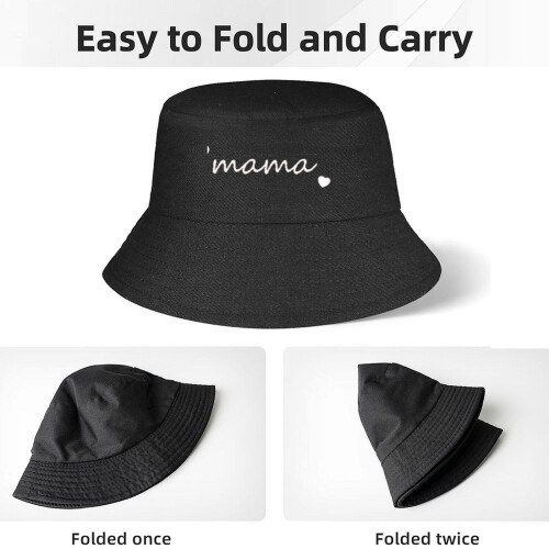 Cappello a secchiello stampato Mama Hat per uomo e donna, cappello da sole, USA 2