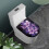 Hibiscus Butterfly Toiletbetræk Elastisk Vaskbart 2