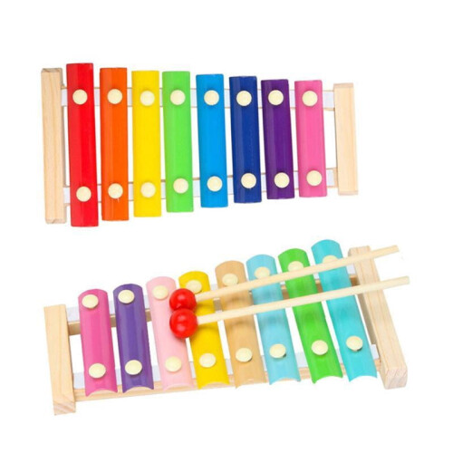Xylophone Kids Glockenspiel8Tone avec maillets 1