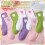 Calcetines deportivos de algodón multicolor con estampado de corazones para niñas. 4