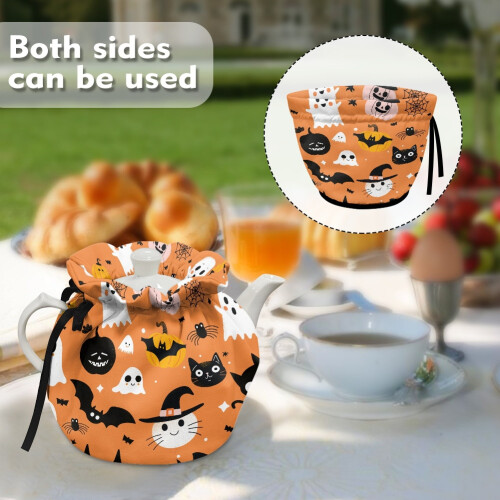 Halloween Spöktemys för Tekanna – Dubbelsidig 1