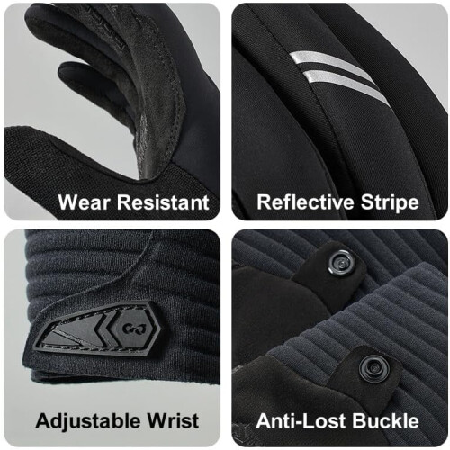 Winter Touchscreen Gloves for Men and Women – Thin Warm 1
