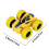Voiture de cascade jaune double face rotative tout-terrain 2,9 x 2,7 3