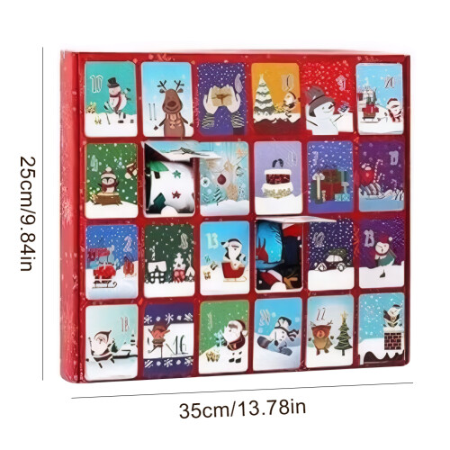 Χριστουγεννιάτικες Κάλτσες Advent Calendar 24 Ζεύγη Unisex 1