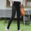 Jeans premaman da donna a vita alta e gamba svasata 8