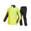 Rain Suit for Motorcycle Riders with Adjustable Neck and 5