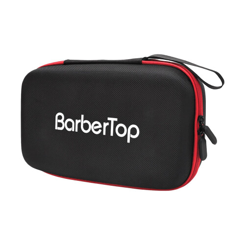Estojo para ferramentas de corte de cabelo com bolsa interna de rede