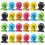 Fridge Magnets Heavy Duty Magnetic Clips 12 Pack Black 1