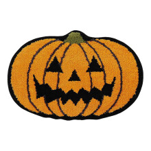 Halloweenska tekvicová rohožka na dvere 15,75 x 23,6 palca, protišmyková plyšová