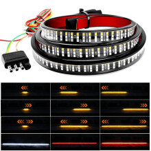 Barre lumineuse de hayon pour camion, 6 modes, 48 LED, 12 V