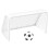 Minifotballmål med minifotballsett 1