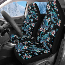 Boho Blue Turtle autósüléshuzatok elöl, 2 db-os csomag