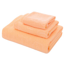 Ensemble de serviettes de bain en polyester 3 pièces, séchage rapide et absorbantes
