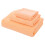Ensemble de serviettes de bain en polyester 3 pièces, séchage rapide et absorbantes 1