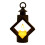 Jule LED-standerlampe med lysestagedesign til 1
