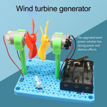 Kit de turbina eólica: recurso educativo para el medio ambiente.