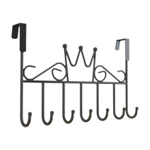 Wieszak na drzwi Rack7Hooks Heavy Duty w kolorze czarnym