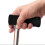 Forearm Crutches Handle Grip Black Universal Fit 2pcs 6