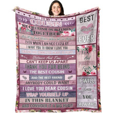 Weiche Kuscheldecke für Damen, 102 x 127 cm