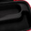 Estojo para ferramentas de corte de cabelo com bolsa interna de rede 8