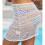 DODOING Dam Bodycon Strandklänning Spetsbikini Ytterplagg 4