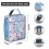 Sac isotherme bohème imperméable et portable (1 pièce) 2