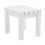 Tabouret miniature en bois blanc style banc de parc 8