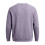 Herren-Henley-Sweatshirt, Helllila, XL 5