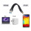 Cablu de date USB-C la USB-A, 10 Gbps, 13 cm, plat și flexibil. 7