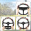 Aztec Tribal Golfvagnsrattskydd Kompatibelt med 6