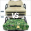 Capa para assento de carrinho de golfe com 4 bolsos, compatível com marcas como EZGO. 5
