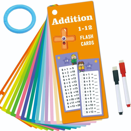 Multiplikationstabellkort 0-12 med whiteboardpenna 1