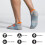 Athletic Running Ankle Socks Low Cut Cushioned 6 Pairs 6