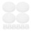Pump Flange Replacement Silicone Transparent Set 4