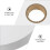 White non-woven clothing size labels iron-on fabric 50 pcs 7