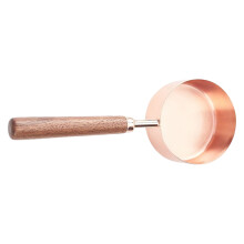 Metal Melting Spoon Wood Handle Melting Spoon for Seal-125ml