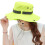 Spring Fluorescent Sun Hat for Men and Women-Fluorescent orange 6