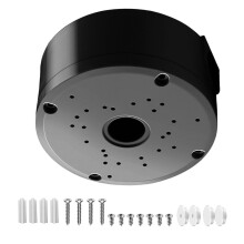 Versatility Surveillances Bracket Waterproof Junction Box-Black