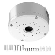 Quality CCTV Camera Support Dome Junction Box for Camera-White
