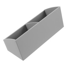 Organisateur de sachets de sucre, boîte à sachets de thé grise, 1 ensemble