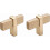Pomelli in legno per mobili, stile cinese, noce, 2 pezzi 1